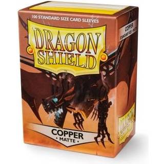 "Dragon Shield Standard Sleeves Matte (100) Copper"