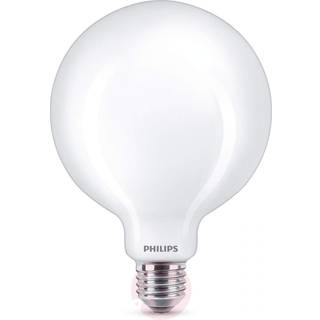 E27 - Philips LED Globe Pære - Mat - 7W - 806lm