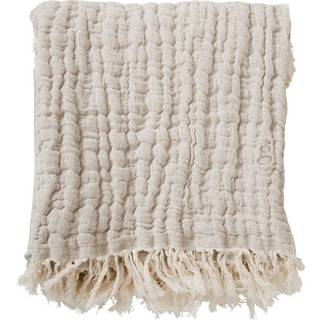 Garbo & Friends Mellow Lin Throw 130x170 - Plaider & Tæpper Bomuld Beige - GF2162435-0120-367GL