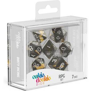 Enclave Amber Dice Set - Rollespilsterninger - Oakie Doakie Dice