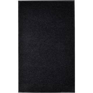 dørmåtte 117x220 cm PVC sort