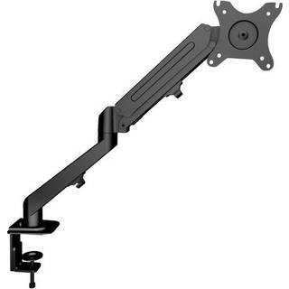 NÖRDIC Monitor bord montere gasfjeder 1 skærm, 17 "-27", aluminium og stål, sort, monitorholder