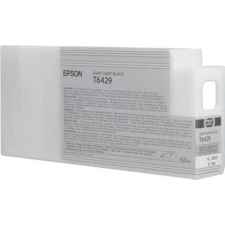 Epson T6429 C13T642900 Lys Lys Sort Blækpatron, 150 ml