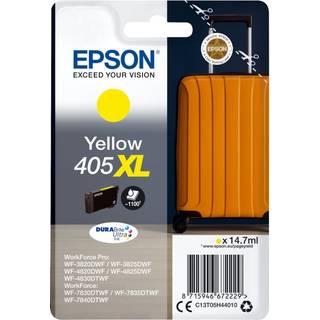 Epson 405XL - XL - yellow - original - ink cartridge - Blækpatron Gul