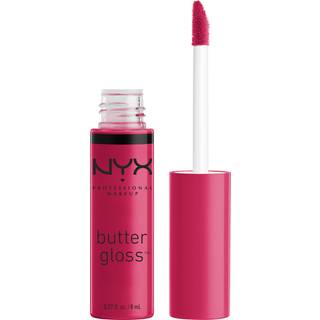 NYX Professional Makeup Butter Gloss Non -Sticky Lip Gloss - Summer Fruit (Hot Pink)