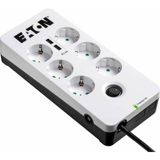 Eaton Protection Box 6 Kontakter + 2 Usb