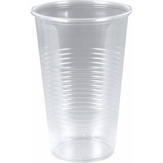 Øl plastikglas 50cl blød med målestreg, 50 stk