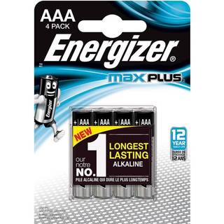 Energizer Max Plus AAA/E92  (4 Stk. Blister)