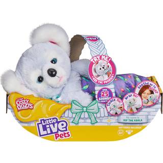 Little Live Pets Kip the Koala Cozy Dozy - Sovende ven med 25+ lyde, smok og knuseligt tæppe