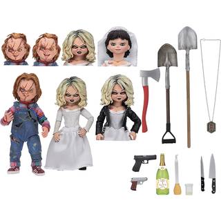 Bride of Chucky Ultimate Chucky & Tiffany 10cm