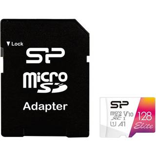 Silicon Power Elite - flash memory card - 128 GB - microSDXC UHS-I