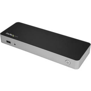 StarTech.com DK30CHDPPDUE dockingstation Ledningsført USB 3.2 Gen 1 (3.1 Gen 1) Type-C Sort, Sølv