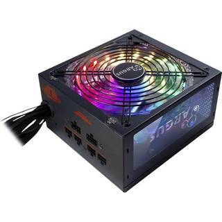Inter-Tech Argus RGB-650W CM II Strømforsyning - 650 Watt - 140 mm - ATX 2.3 - 80 Plus Gold certified