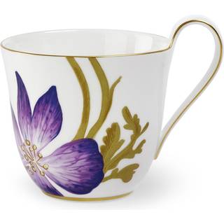 Royal Copenhagen Flora højhankskop Stedmoder lilla 33 cl