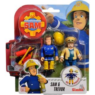 Brandman Sam Figurer 2-pak Derek & Steel med tilbehør