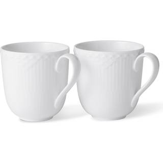 Royal Copenhagen hvid Halvblonde krus hvid 37 cl