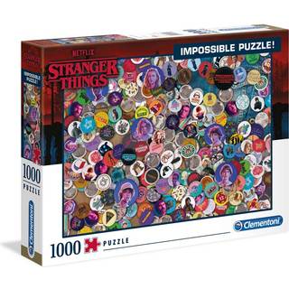 Clementoni Impossible Puzzles Stranger Things Puslespil, 1000 brikker