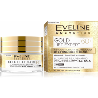 Eveline Cosmetics Gold Lift Expert Dag- og natcreme 60+ Med foryngende effekt 50 ml - 50 ml