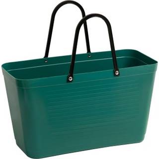 Hinza Taske Green Plastic L / - Picnickurve Bio-plast Mørkegrøn - 055