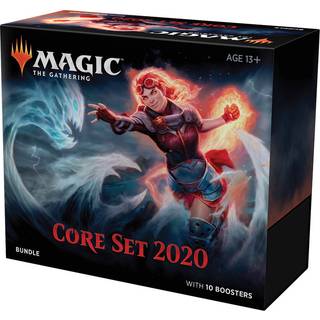 Magi: The Gathering Core Set 2020 (M20) bundt | 10 boosterpakker | Tilbeh?r | Fabrik forseglet