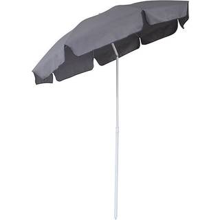 Parasol med tilt 180 cm hvid