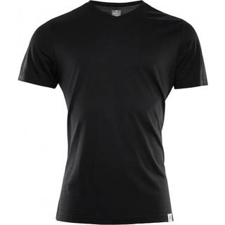 Aclima LightWool T-Shirt V-Neck Men Jet Black, XXL