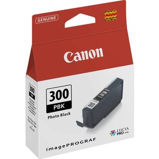 Photo sort blækpatron - Canon PFI-300 - 14,4 ml