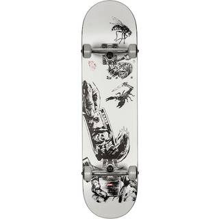 Globe Complete Skateboard G1 Hard Luck White / Black 8.0