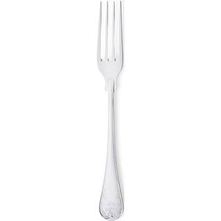 Gense Gammal Fransk Forsølvet Bordgaffel - Sølv - 20cm