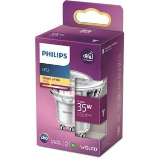 Philips LED spotpære 35W - varmt hvidt lys (På lager i varehus)