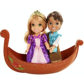 Disney Princess Rapunzel & Flynn Doll Petite Storytelling Gift Set 6 tommer