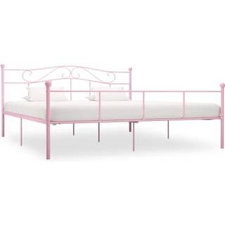 Sengestel Metal - Grå / 180 x 200 cm