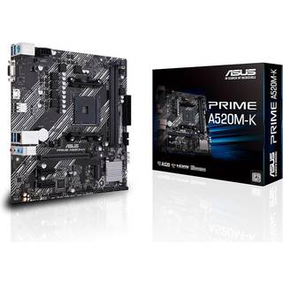 ASUS PRIME A520M-K Bundkort - AMD A520 - AMD AM4 socket - DDR4 RAM - Micro-ATX