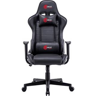 Sinox Gaming Stol Sort og Rød