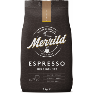 Merrild Espresso helbønner, 1000g