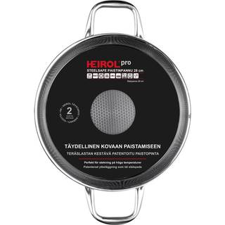 Steelsafe Stegepande Ø28 cm