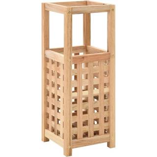 Paraplystativ Massivt Valnøddetræ 18 X 18 X 50 Cm