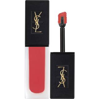 Yves Saint Laurent Tatouage Couture Velvet Cream Cremet læbestift med høj pigmentering med mat effekt Skygge 202 Coral Symbol 6 ml - 6 ml