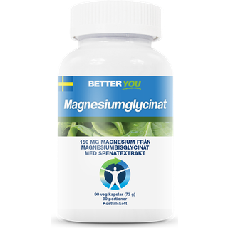 Better You Magnesiumglycinat, 90 kapsler