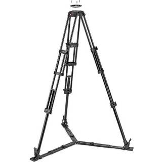 Manfrotto Stativ Video Alu Twin GS Gulvspreder 100/75mm Skål
