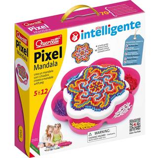 Quercetti FantaColor Mandala Daisy peg mosaic - 1200 pieces