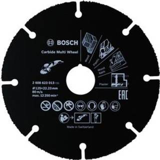 Bosch Skæreskive Multiwheel Hm 125x22,23mm - 2608623013 ✓ På lager - klar til levering og afhentning
