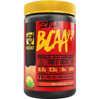 Mutant BCAA 9.7, Sweet Iced Tea, 30 portioner