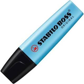 10 x Stabilo Boss Original tekstmarker blå