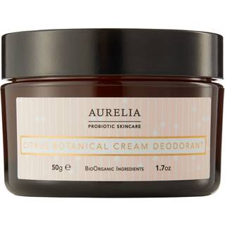 Aurelia london citrus botanical cream deodorant with kaolin sweet orange & mandarin 50g (æske upæn)