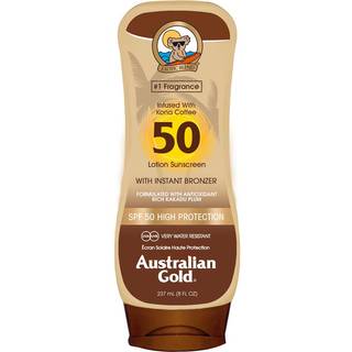 Australian Gold Lotion With Bronzer Solcreme Med bronzer SPF 50 237 ml - 237 ml