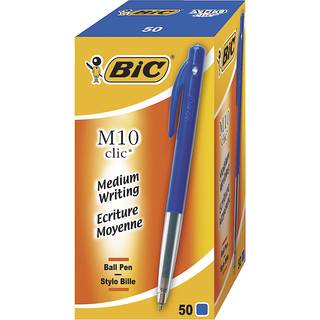 BIC kuglepen M10 Clic M, blå