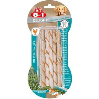 8 in 1 Dog Treats Delights Twisted Sticks (10-pack)
