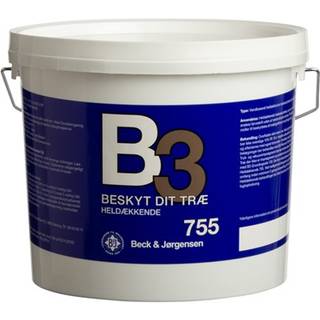 B&J 755 B3 Heldækkende Træbeskyttelse - 2,7 L