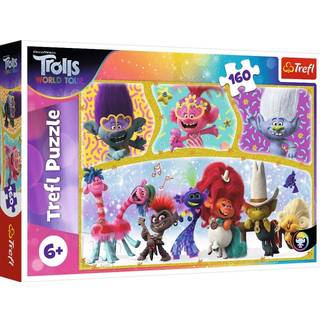 Dreamworks Trolls - 160 brikker